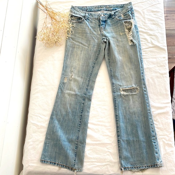 AE favorite boyfriend vintage jeans 100% cotton! - Picture 1 of 6
